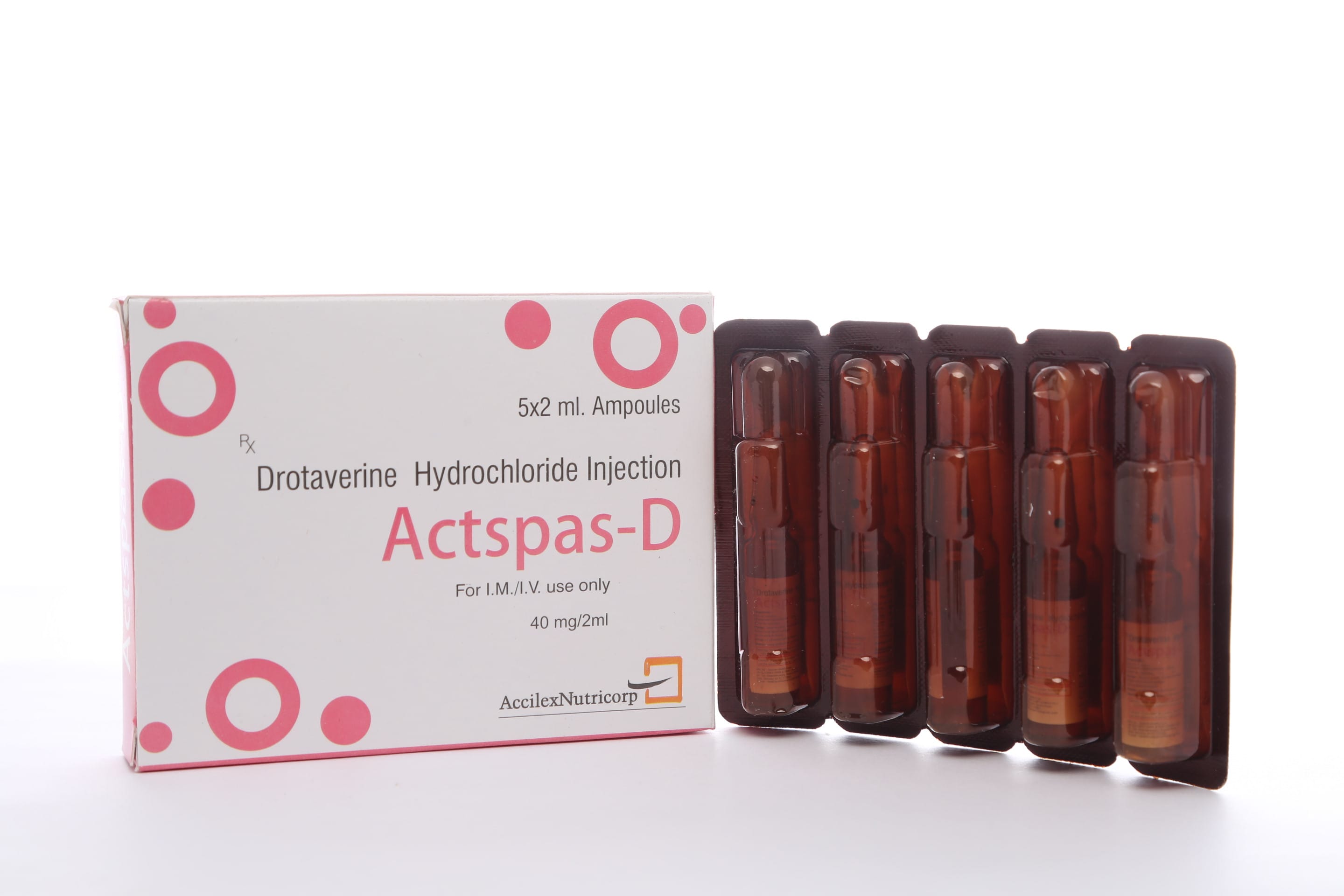 ACTSPAS D INJ 40 MG 